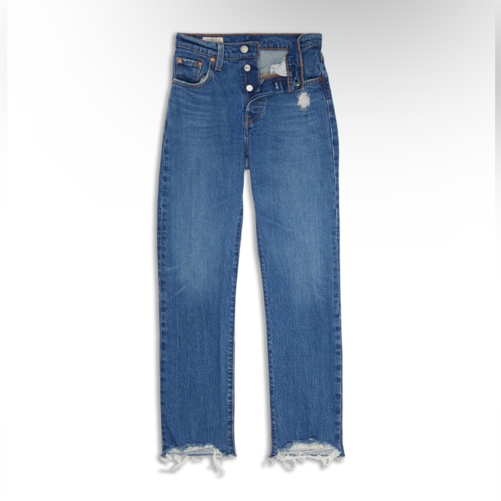 NWOT Women’s 501 Cropped Straight Jeans